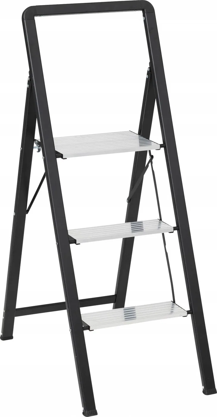 Drabina aluminiowa 3-stopniowa EASY, wys. 105 cm