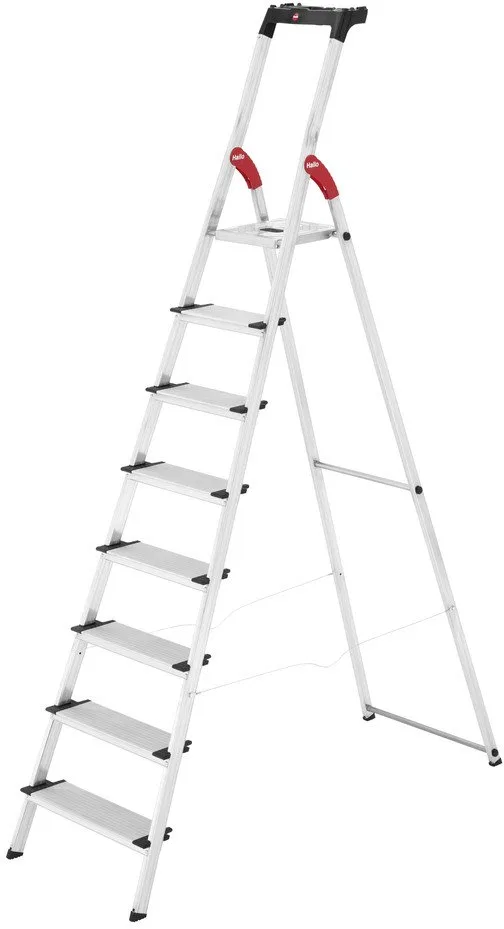 HAILO Kapnes majsaimniecibas L80 ComfortLine / aluminija / 8 pakapieni 038040807