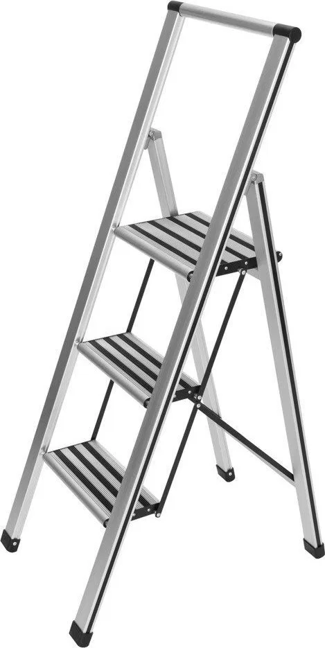 Wenko Aluminiowa drabina, 3-stopniowa, WENKO