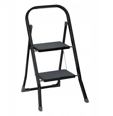 Drabina metalowa 2 stopniowa, 55 x 81 cm
