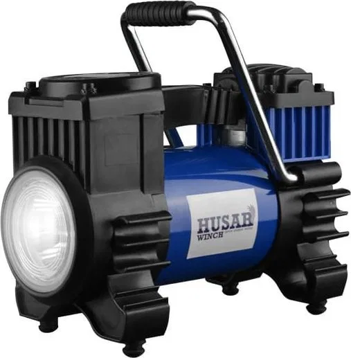 Kompresor samochodowy Husar BST S 100 PSI 12V z latarką