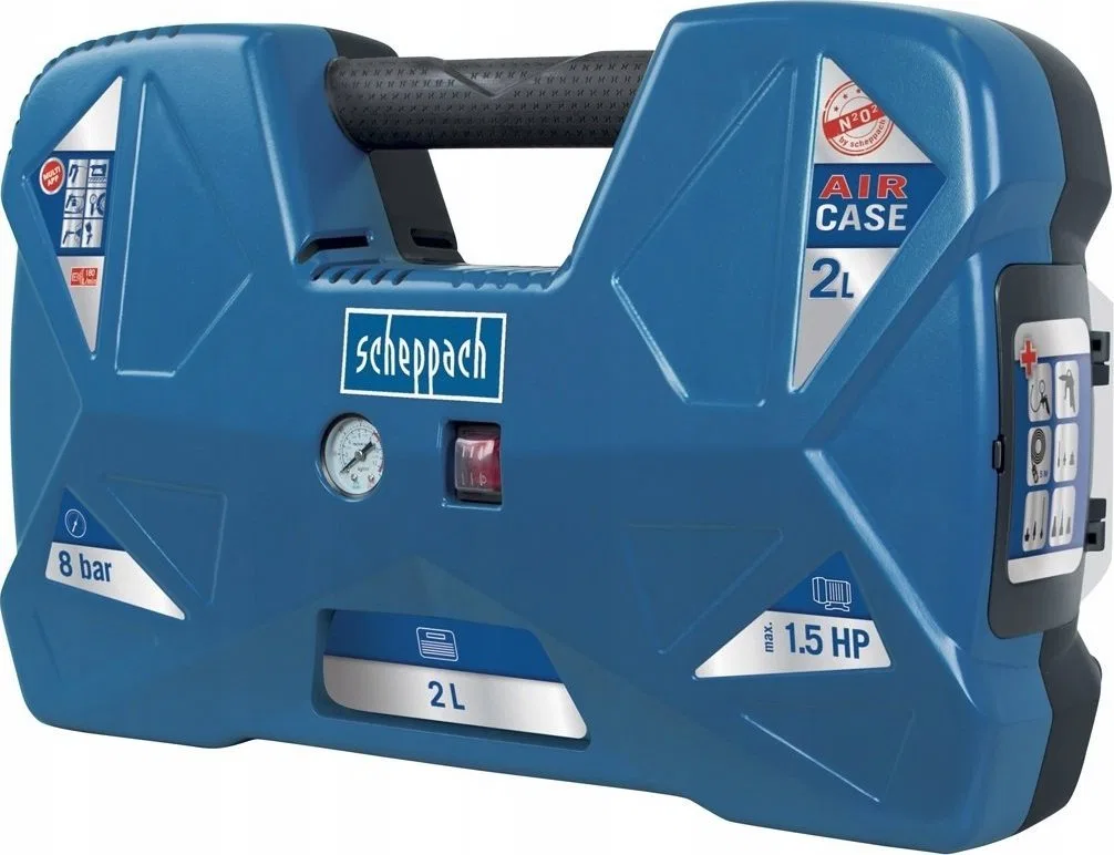Kompresor samochodowy Scheppach Kompresor mobilny Scheppach AIRCASE