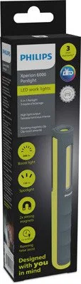 Lampa warsztatowa bezprzewodowa PENLIGHT, Xperion, źródło światła COB LED, strumień świetlny 120/200lm, moc: 2 W, pojemność akum