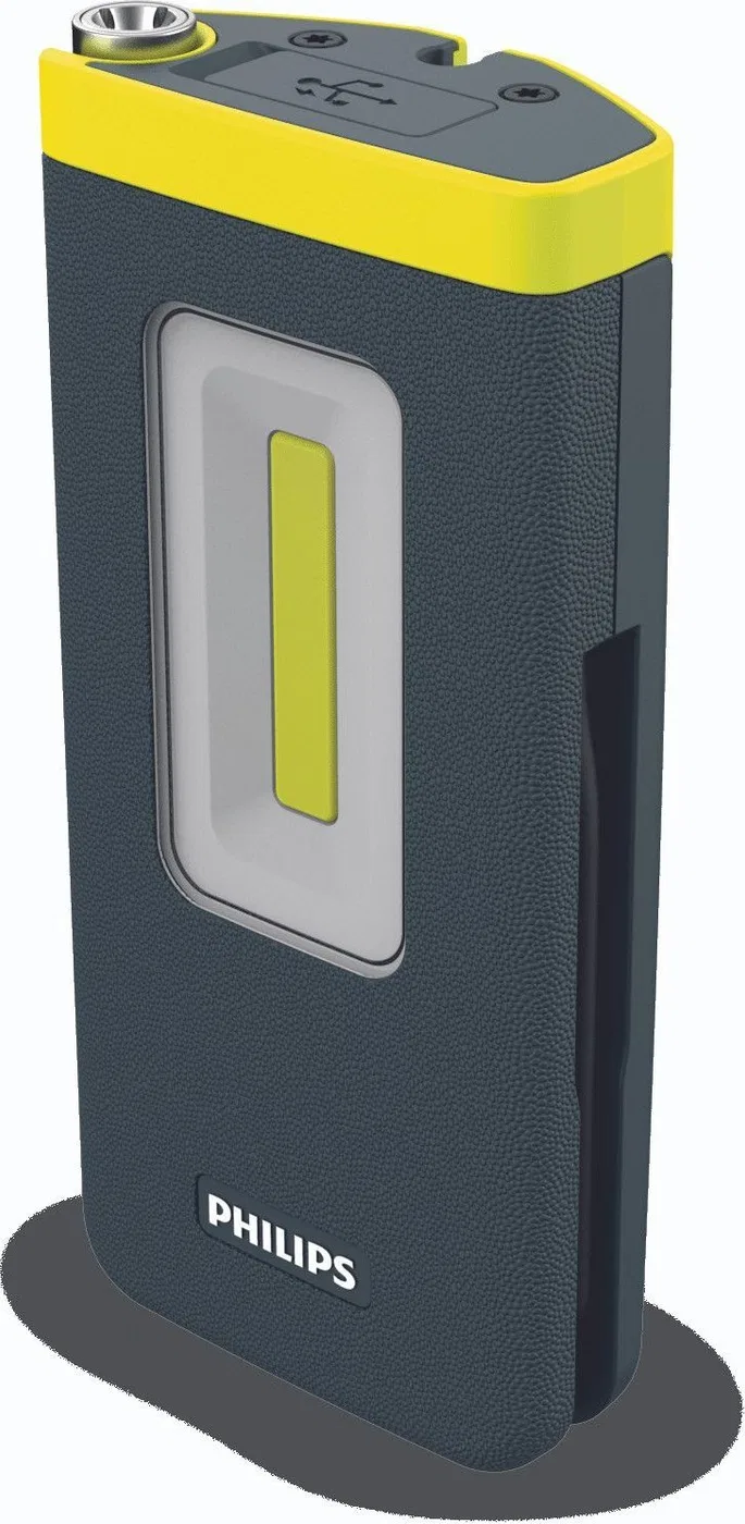Lampa warsztatowa bezprzewodowa POCKET, Xperion, źródło światła COB LED, strumień świetlny 100/150/300lm, moc: 3 W, pojemność ak