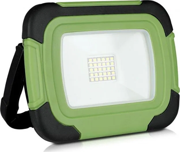 V-TAC naświetlacz VT-20-R 20W 6400K 17,5 x 12,5 cm zielony