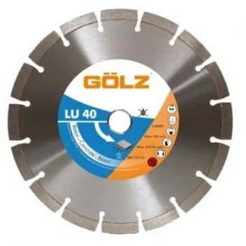 Sourcing Diamond disc for concrete GOLZ LU40 150x22.2mm