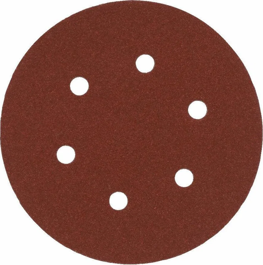 Milwaukee MILWAUKEE ABRASIVE DISC 150mm 6 HOLES P180 /50 pcs.