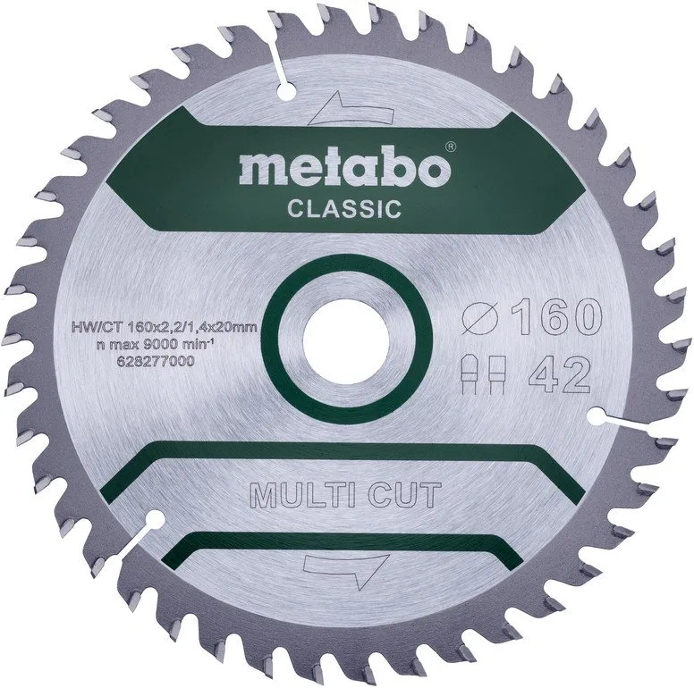 Metabo Metabo MultiCutClassic 160x20 42 FZ/TZ 10