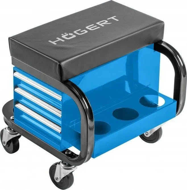 Sourcing HOGERT WORKSHOP SEAT WITH 3 DRAWERS