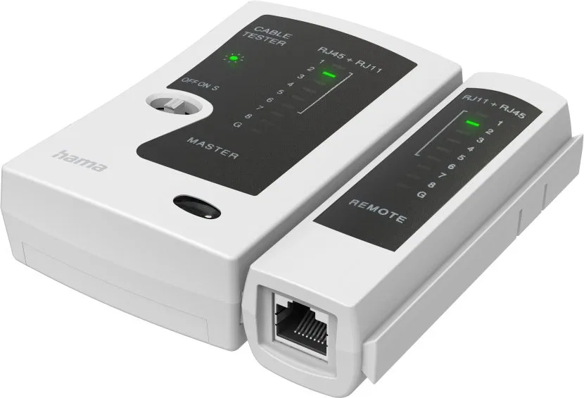 Hama 8p8c (RJ45)  6p6c vai 6p4c- Tikla vada testeris