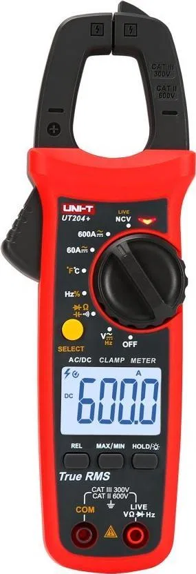 Uni-T Miernik cęgowy Uni-T UT204+