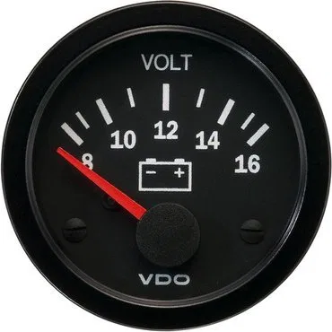 VDO Zegar VDO 52mm - Volt 12V (8-16V)