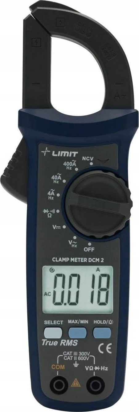 Limit Amperomierz cgowy Limit DCM 2
