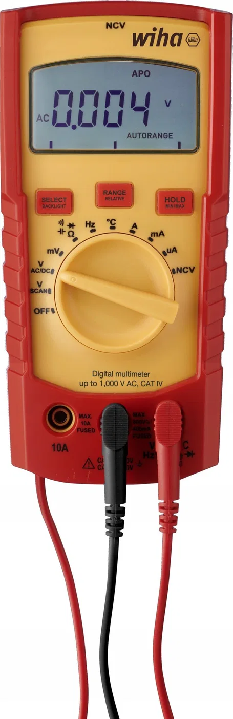 Wiha Wiha multimetr cyfrowy do 1000V AC, CAT IV 45215