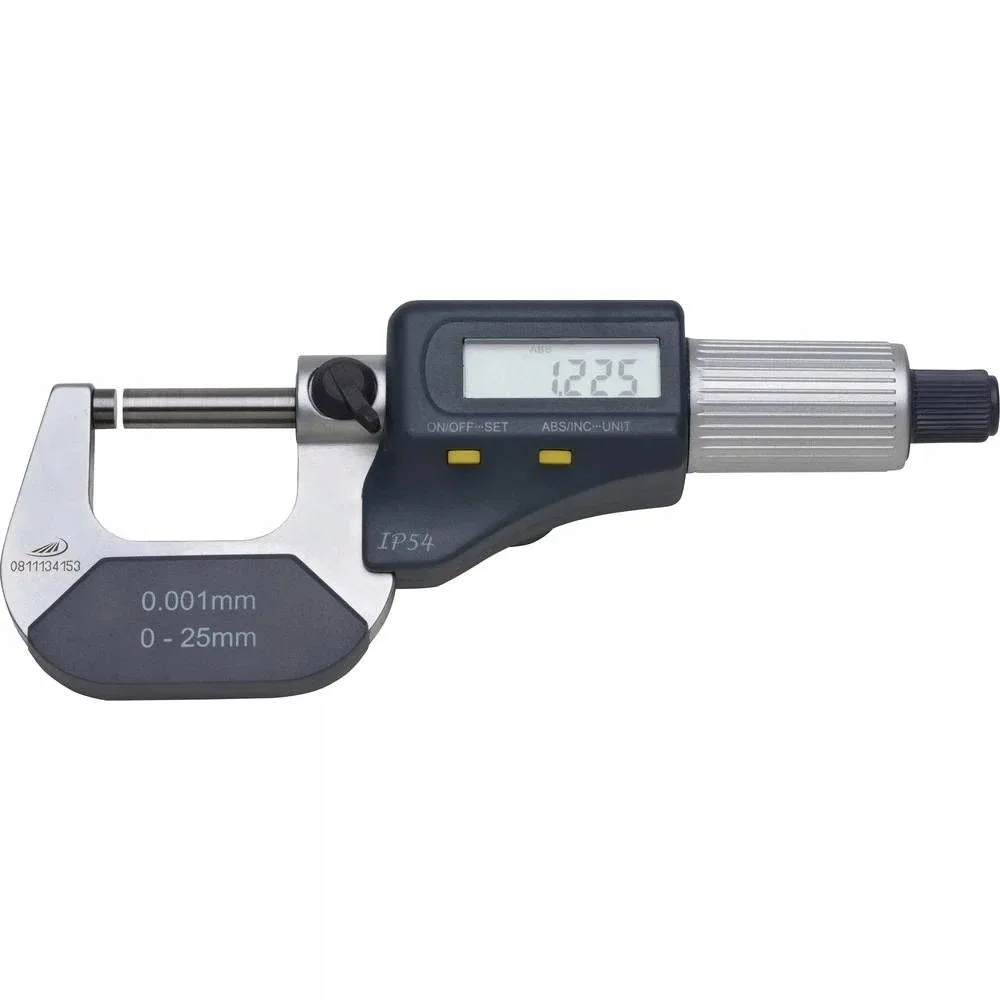 Electronic micrometer PREISSER 0912 0-25mm