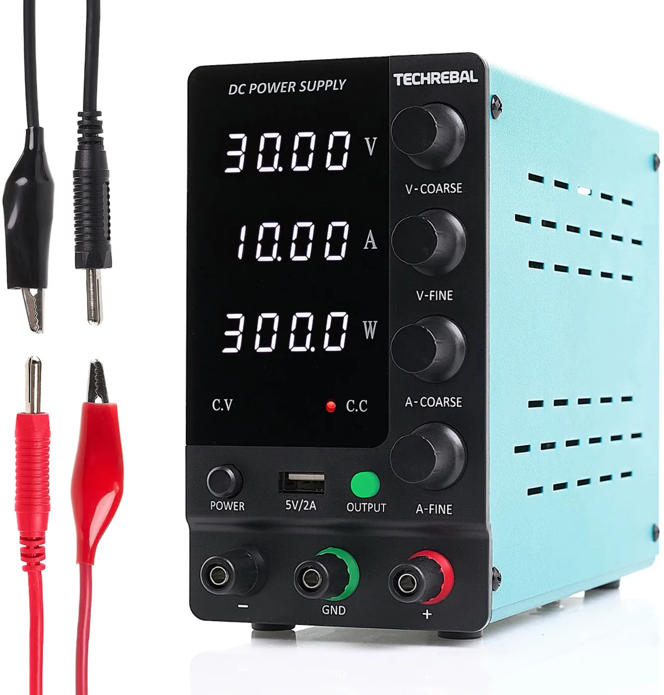 Zasilacz Laboratoryjny Serwisowy Techrebal SPS-C3010 30V 10A USB 5V