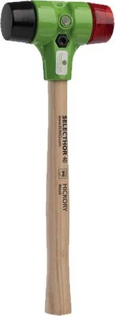 Kukko Non-bouncing rubber/plastic hammer KUKKO Selecthor O40mm