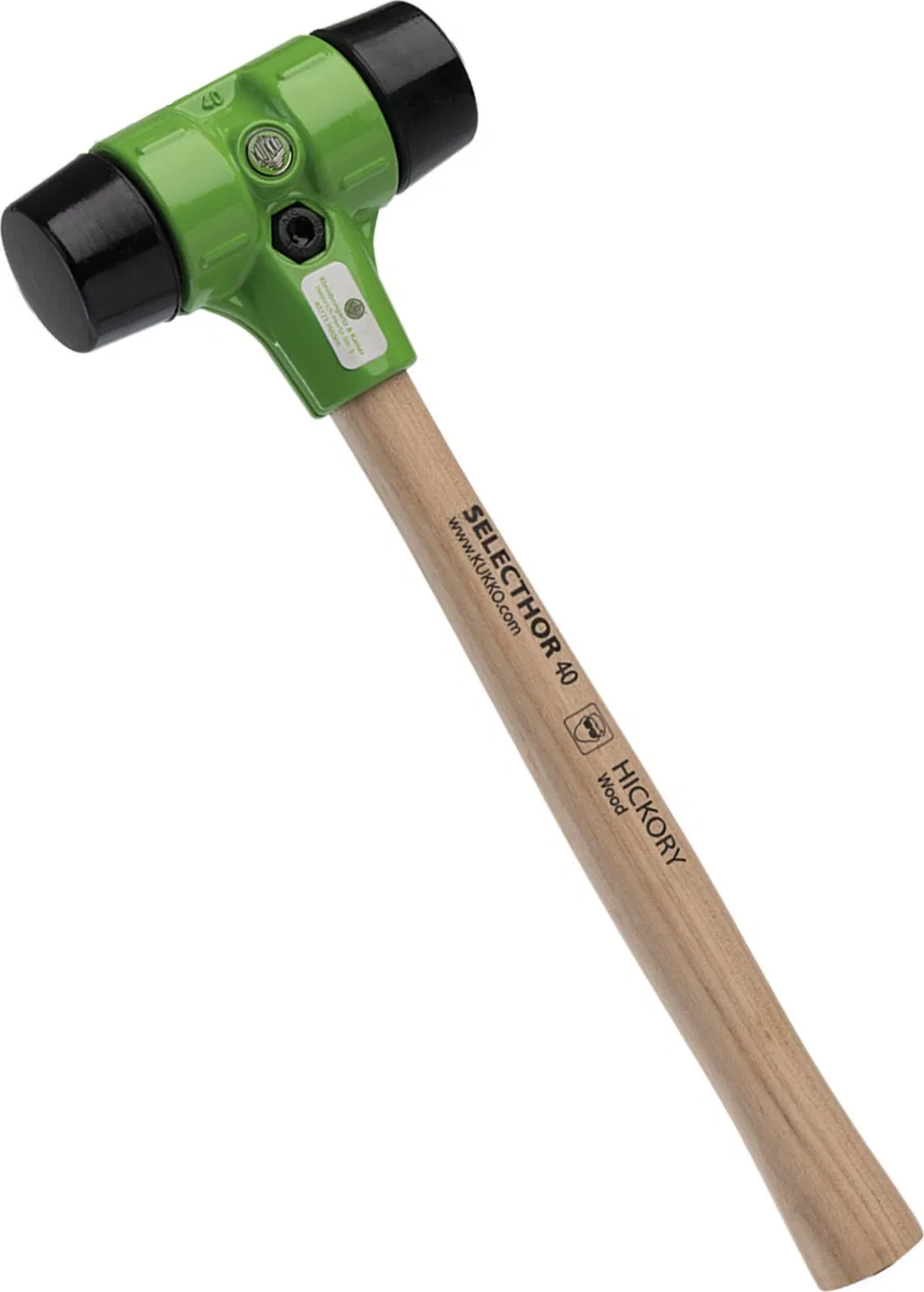 Kukko Non-bouncing rubber hammer KUKKO Selecthor O40mm