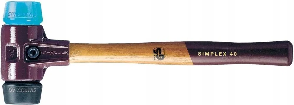 Halder SIMPLEX soft-face mallet 50 TPE-soft/comp. rubber