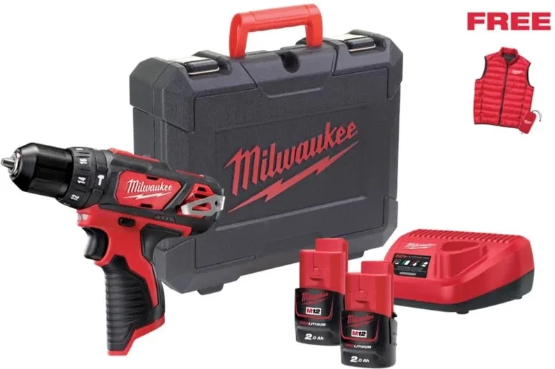 MILWAUKEE.UD.M12BPDMC-202C SCREWDRIVER +SLEEVELESS