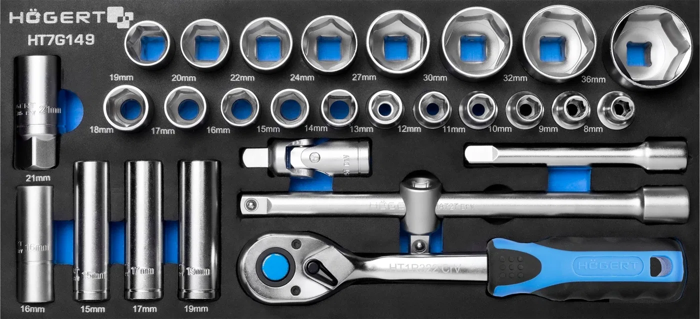 Sourcing HOGERT SET OF KEYS 28 pcs. / EVA INSERT
