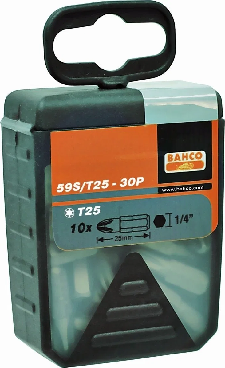 Bahco Bahco Antgaliai TORX T25 25mm 30vnt. dėžutė