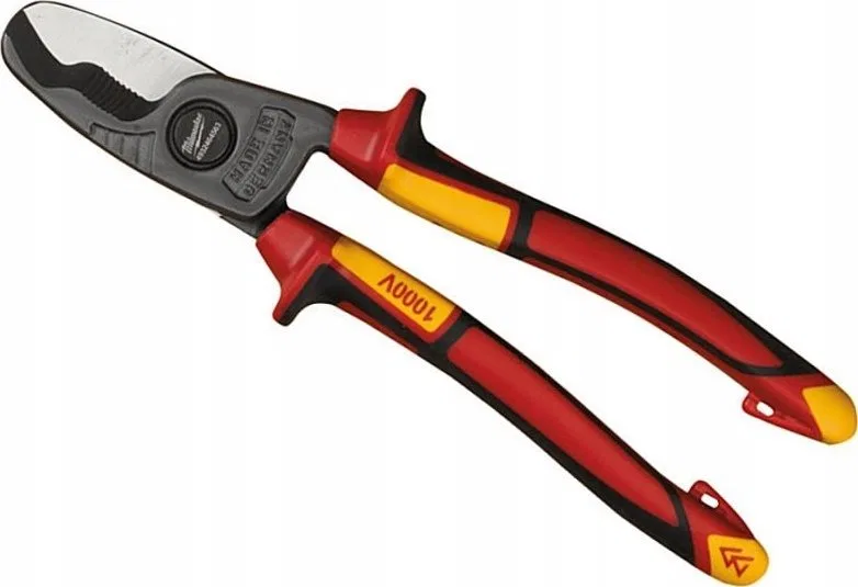 Szczypce Milwaukee 4932464563 do przewodów VDE 210 mm czerwone