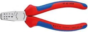 Knipex Szczypce do zaciskania tulejek 145mm - 9762145A