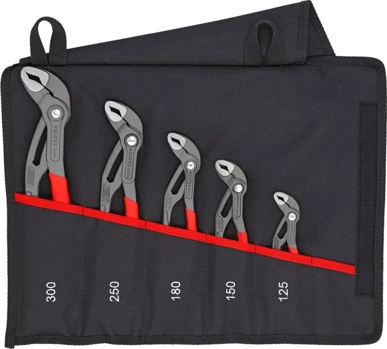 Knipex zestaw 5 szczypiec do rur Cobra 125-300mm (00 19 55 S5)
