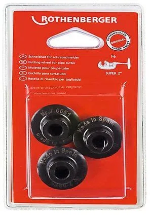 Pipe cutting wheels ROTHENBERGER, 3 pcs.