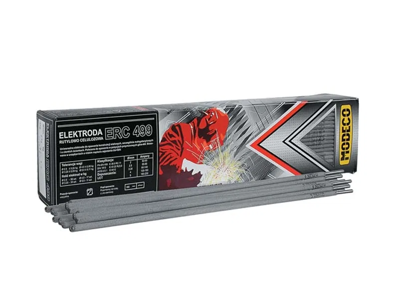 Modeco Elektrody spawalnicze z otuliną rutylowo-celulozową fi3,2 5kg - MN-97-906