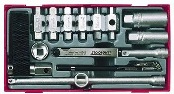 Teng Tools Zestaw narzędzi do serwisu olejowego 16-elementowy (03960101)
