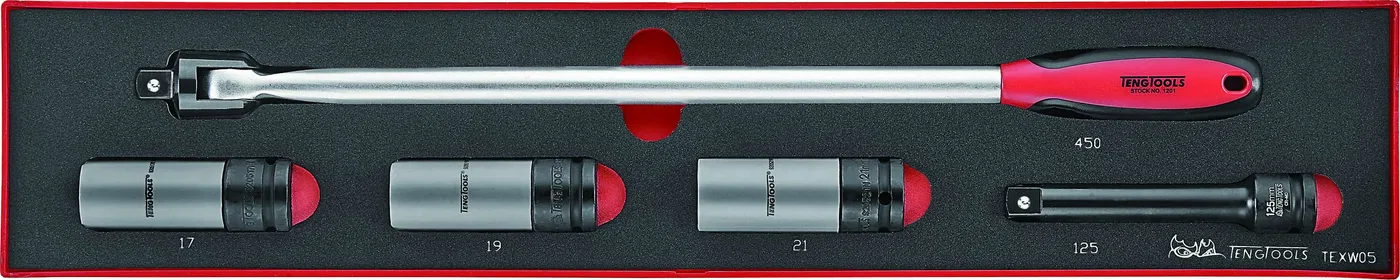 Teng Tools 5-elementowy zestaw klucza do kół Teng Tools TEXW05 (238460109)