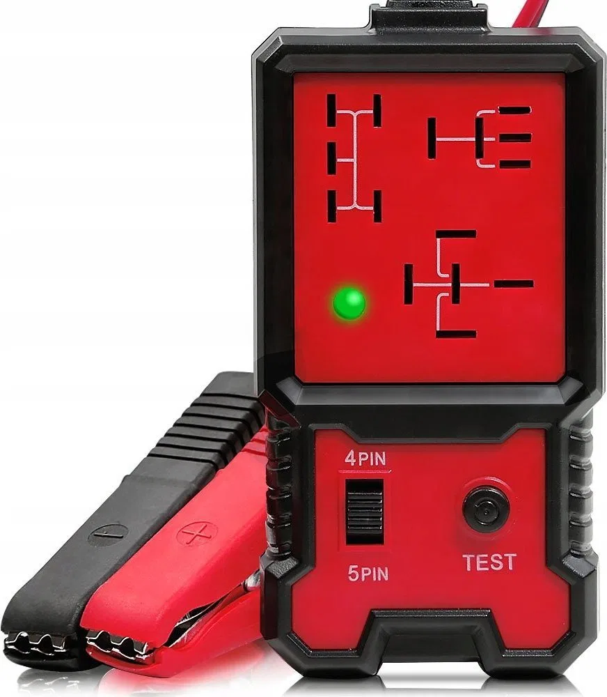 SKLEPLEDY TESTER PRZEKAŹNIKÓW SAMOCHODOWYCH 4/5 PIN 12V