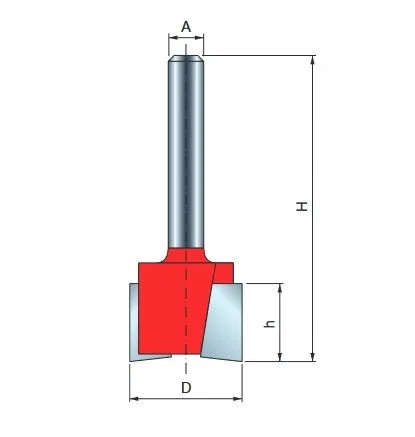 Frez 16-10408P 19X12,5X51X8,0
