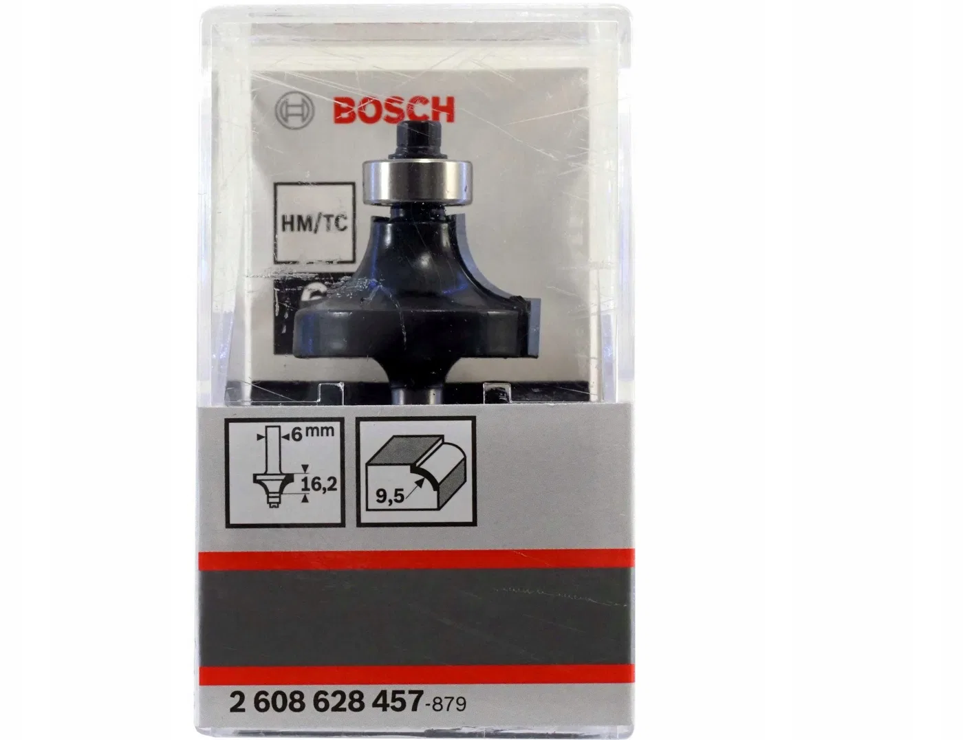 Rounding Cutter 6 mm R9.5 mm, D31.8 mm, L16.2
