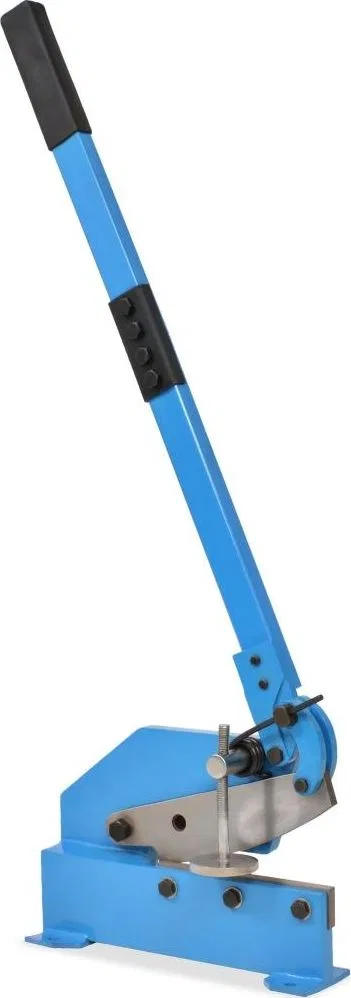 vidaXL Nożyce gilotynowe, gilotyna do blachy, 200 mm, niebieskie