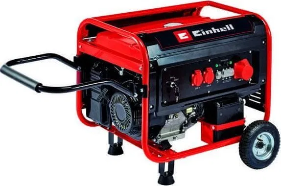 Einhell Einhell Petrol generator TC-PG 55/E5, generator (red/black, 7.5 kW)