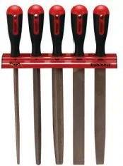 Teng Tools Zestaw pilników na wieszaku ściennym (12866-0107)