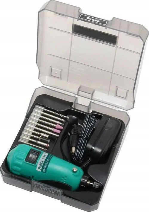 Mini graviravimo, grezimo rinkinys, PT-5202F Pro'sKit