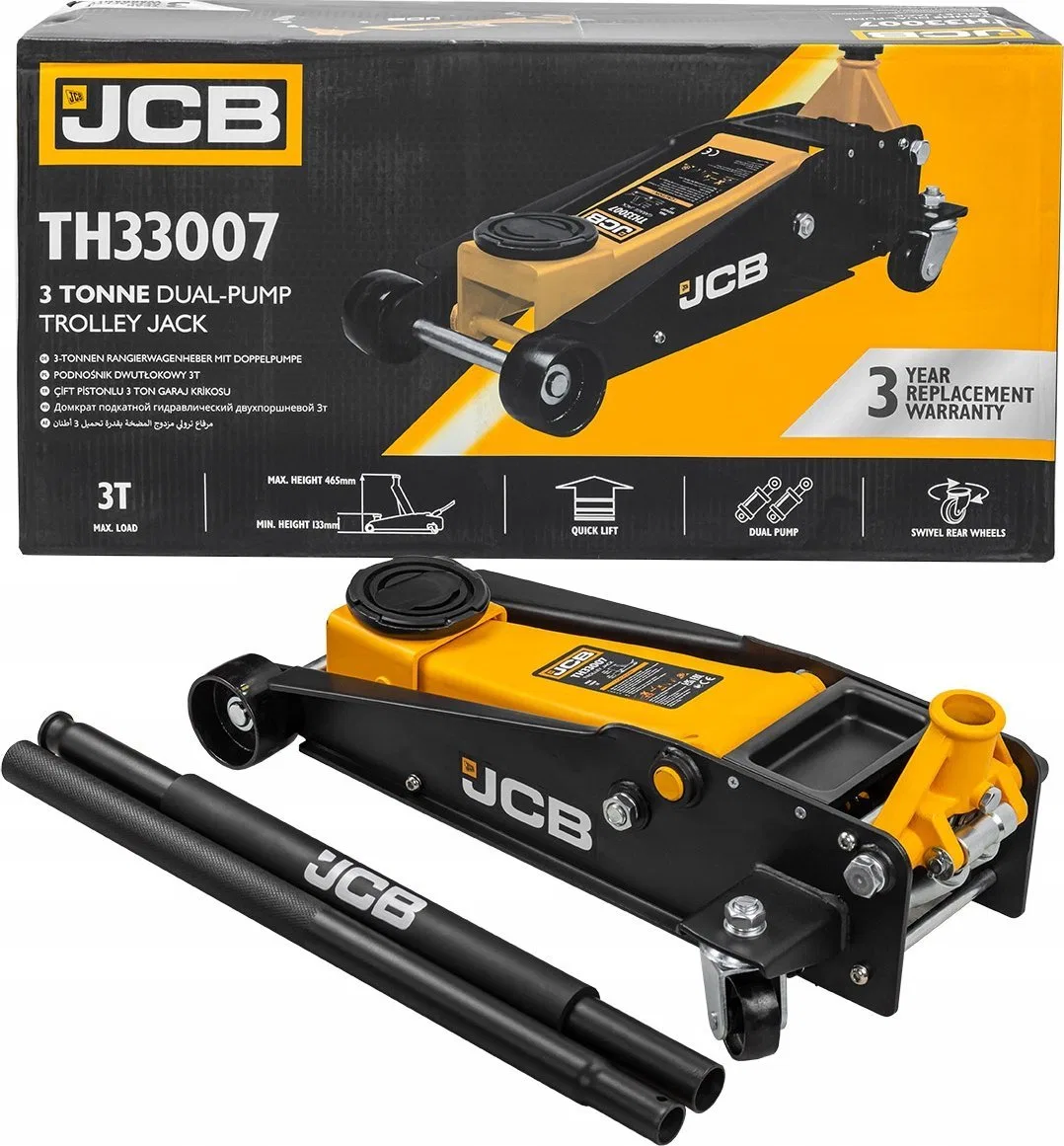JCB JCB DŹWIGNIK "ŻABA" 3T 133-465mm