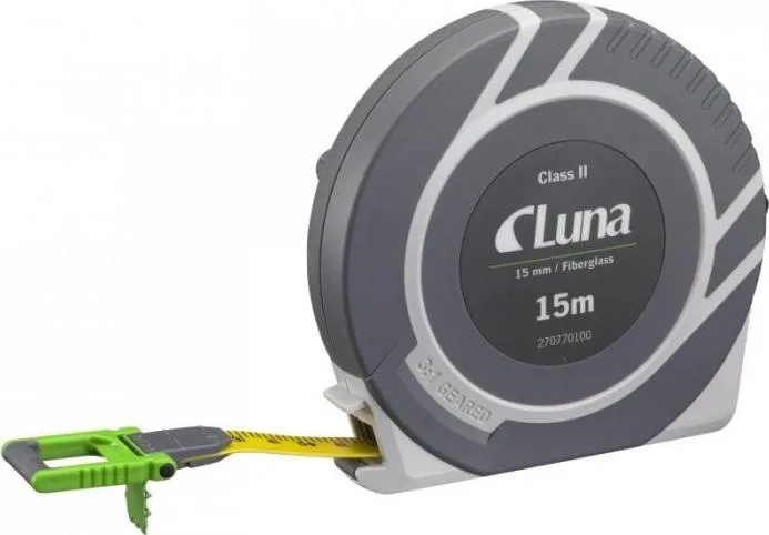 Luna Taśma miernicza LG z włokna szklanego 15 m