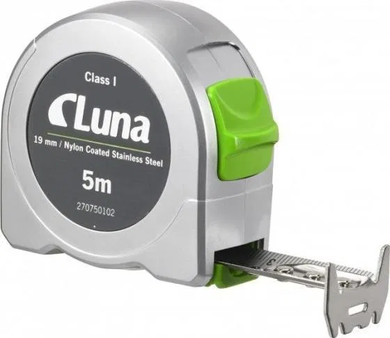 Luna Przymiar taśmowy LSS, nierdzewny 5 m