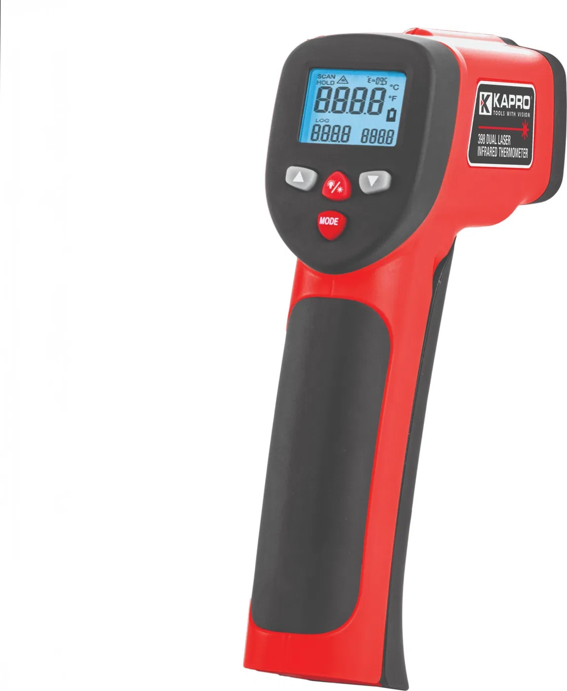 Kapro Dvigubas lazerinis infraraudonųjų spindulių termometras -50C˚ iki +650C˚