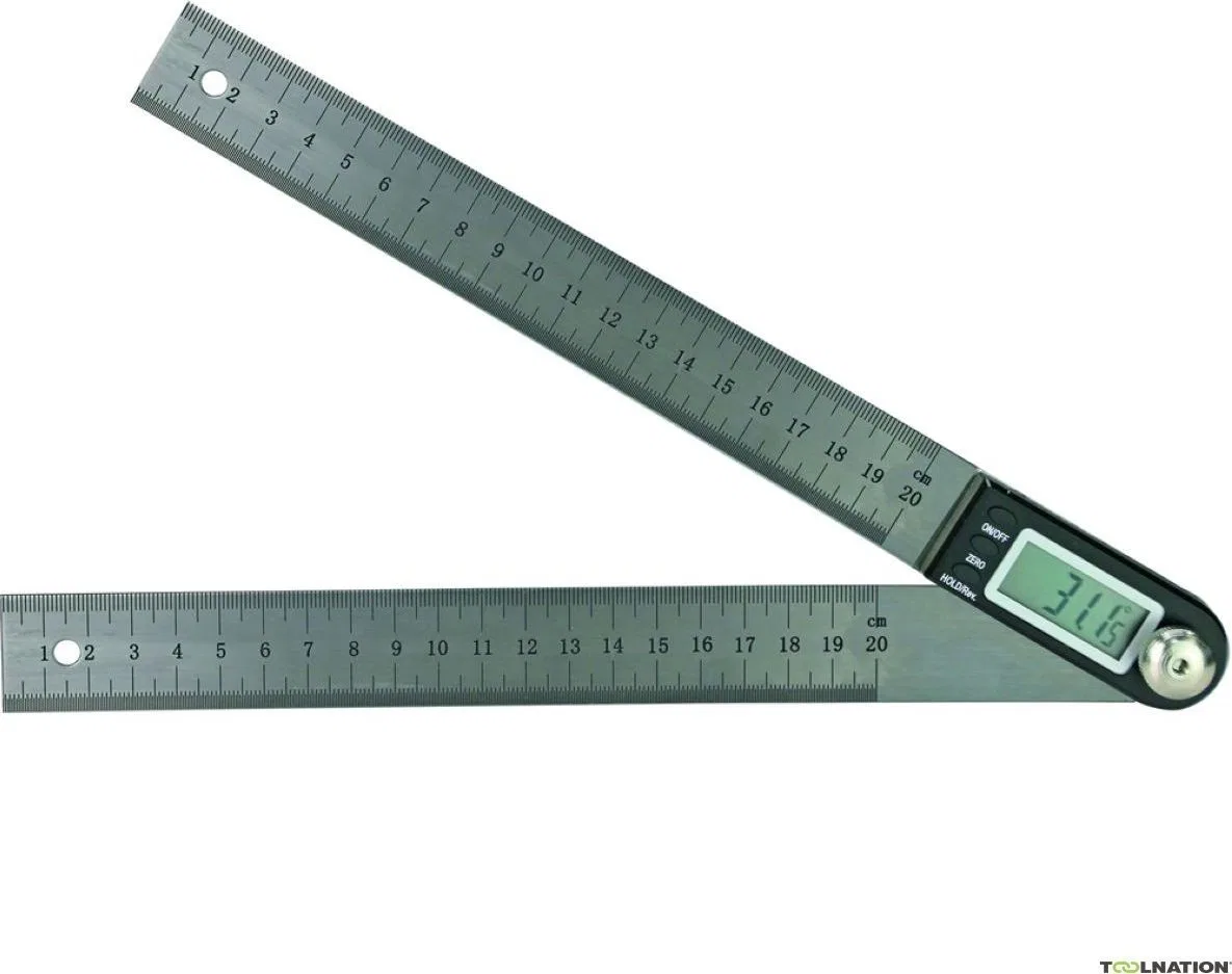 neutralna linia produktów Electronic protractor MIB 0-180deg 300 mm