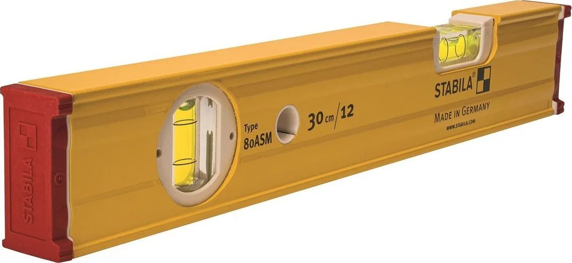 Stabila Reinforced spirit level with magnet STABILA 80ASM/30 cm