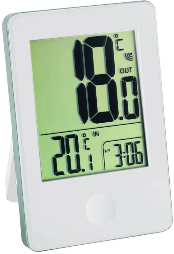 Suomen Lammottira 7350 wireless indoor/outdoor thermometer, white