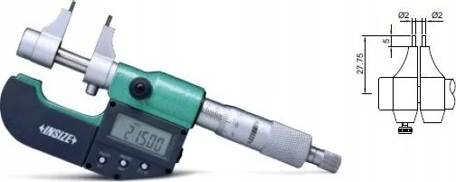 Insize MIKROMETR CYFR. 5- 30 WEW.