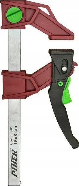 PIHER Greitos fiksacijos spaustuvas PAL plastikinis, 30cm*8, max 120kg PIHER