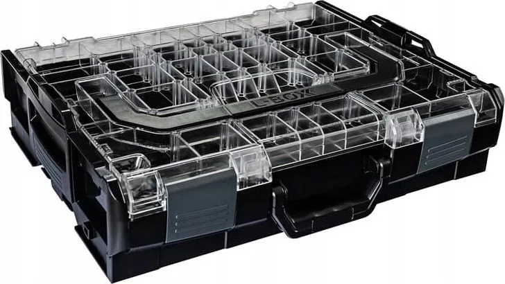 L-boxx L-BOXX Werkzeugkoffer 102 Schwarz/Anthrazit (Deckel transp.)